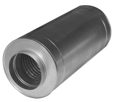 Шумоглушитель круглый d 400 длина 500 SoundTek  (оцинкованная сталь 0,5 мм) купить