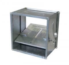 Обратный клапан прямоуг. 450х450 [20] (оцинкованная сталь 0,7 мм)