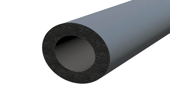 картинка Трубка  из вспененного каучука 32х140-1 Ру-флекс СТ ПРОМ ПОЛИМЕР серый