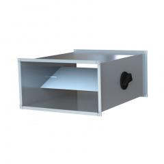 Дроссель-клапан прямоугольный 1200x350 [30] (оцинкованная сталь 0,9 мм)