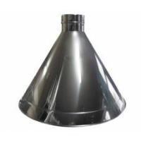 Зонт островной круглый d 1300 высота 400 врезка под трубу d 250 оцинкованная сталь 0,7 мм купить