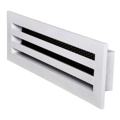 Решетка вентиляционная 1-щелевая ЩРпр 1000х46h RAL9016