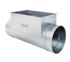 Тройник круглый с прямоуг. врезкой d 315/250х150/d 315 L-370 врезка l1-100 [нп] (оцинкованная сталь 0,5 мм)