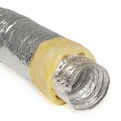 Гибкий теплоизолированный воздуховод ИЗО d 100 L-10 метров