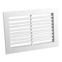 Усиленная однорядная вентиляционная решетка В-УОР 200х100h RAL9016