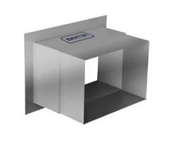 Врезка с отбортовкой прямоуг 800х500 L-500 [20] (оцинкованная сталь 1 мм)