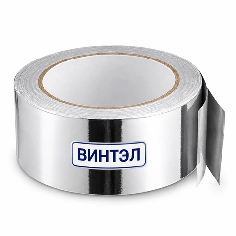 Скотч алюминиевый ВИНТЭЛ 75х50м