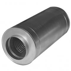 Шумоглушитель круглый d 630 L-1200 SoundTek  (оцинкованная сталь 0,7 мм)