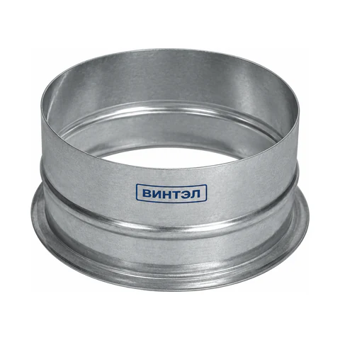 Врезка с отбортовкой круглая d 1000 L-100  (оцинкованная сталь 0,7 мм)