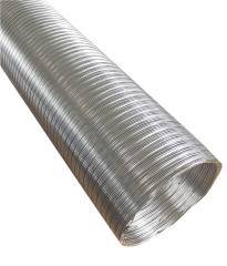 Гибкий полужесткий гофрированный воздуховод  d 100 L-3 метра