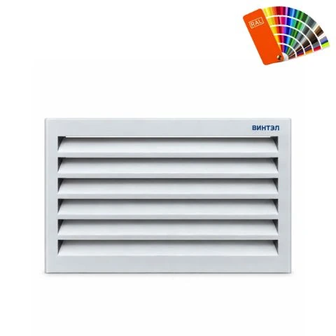 Решетка клапана дымоудаления В-РКДМ 1050х650h RAL9016