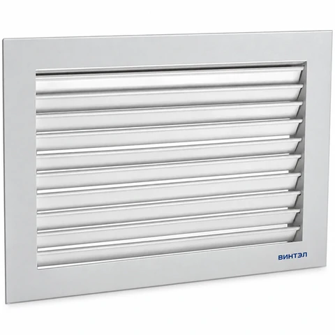 Горизонтально нерегулируемая решетка В-ГНР 1663х260h RAL9005