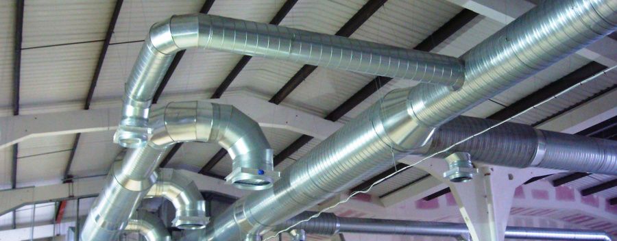 Монтаж воздуховодов для систем вентиляции