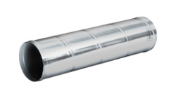 Спиральный воздуховод d 100 длина 3000 оцинкованная сталь 0,5 мм купить