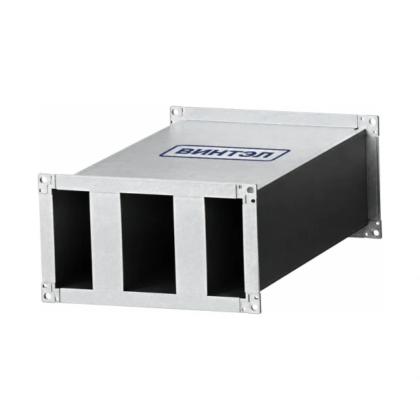 Шумоглушитель пластинчатый прямоуг. 300х300 L-500 SoundTek [20] (оцинкованная сталь 0,5 мм) 