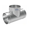 Тройник круглый d 160/160/160 L-360 врезка l1-100 [нп] (оцинкованная сталь 0,5 мм)